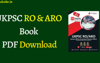 UKPSC RO & ARO Books Pdf