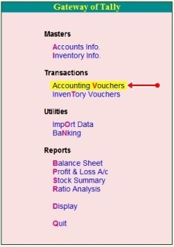 accounting voucher