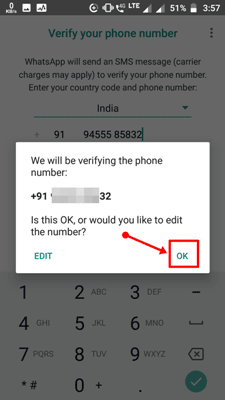 verify number