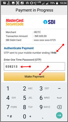 payment process