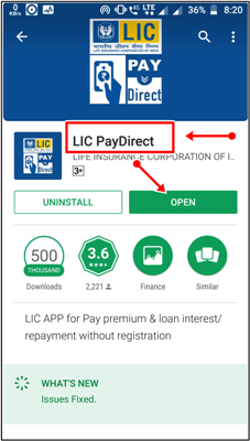 lic pay direct