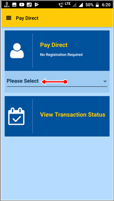 select pay type