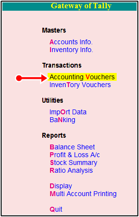 accounting voucher