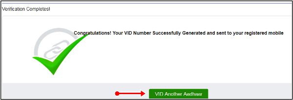 vid generate successfully