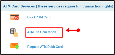 atm pin generation