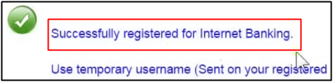 register succesfully