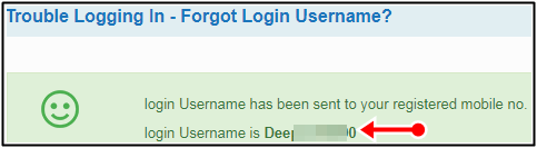 show username