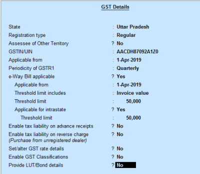 gst details