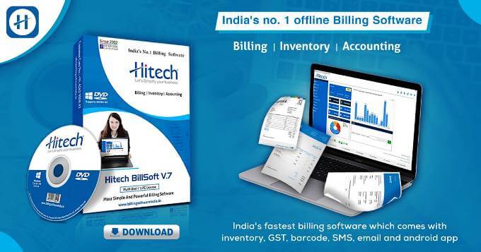 hi tech gst billing software