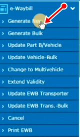 e way bill generate