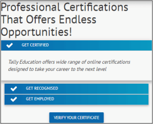 verify the certificates