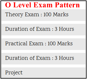 o level patterns