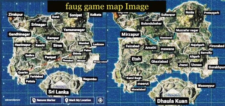 faug game map details