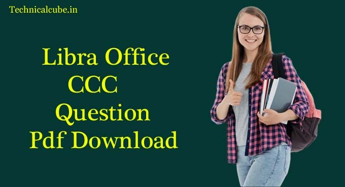 Libreoffice CCC Question Pdf Download