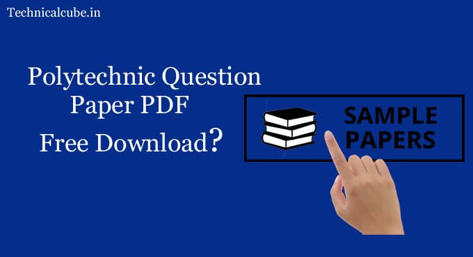 Polytechnic Question Paper Pdf download