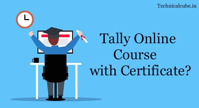 Tally Online Course with Certificate in Hindi