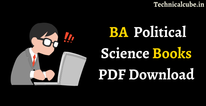 BA Political Science Book PDF Download