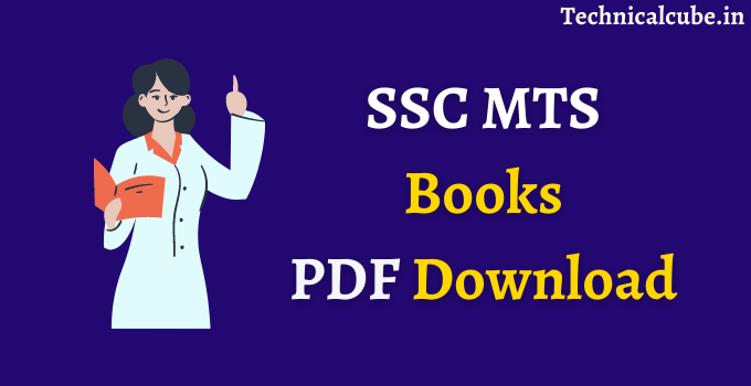 SSC MTS Book Pdf 2022 Download