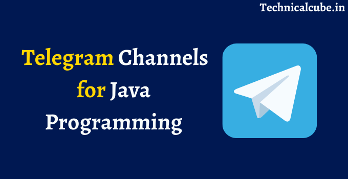 Java Programming Telegram Channels