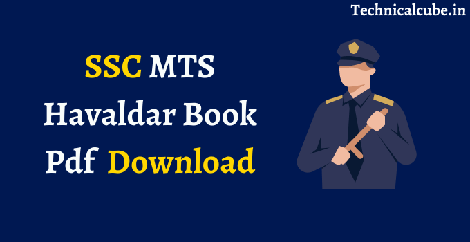 SSC MTS Havaldar Book Pdf Download