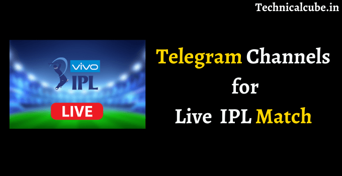 Telegram Channels for IPL Live 2022