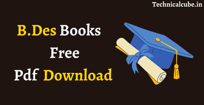 B.Des Books PDF download