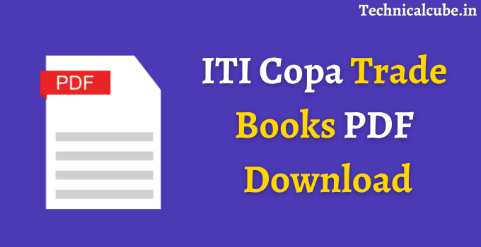 ITI Copa Trade Books PDF Download