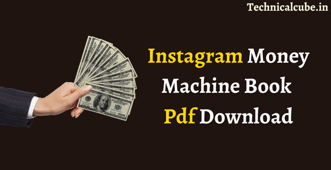 Instagram Money Machine Book Pdf