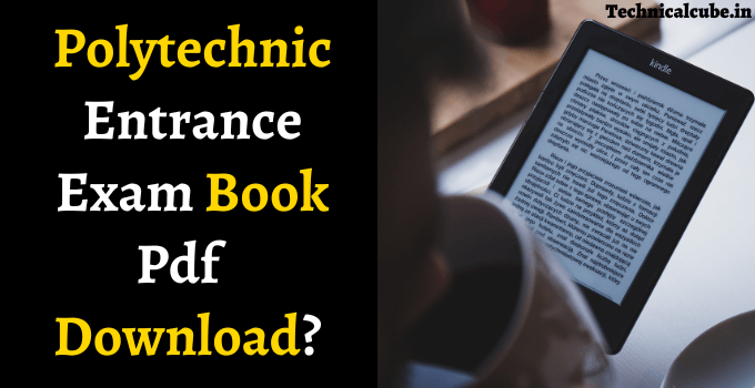 Polytechnic Entrance Exam Book Pdf